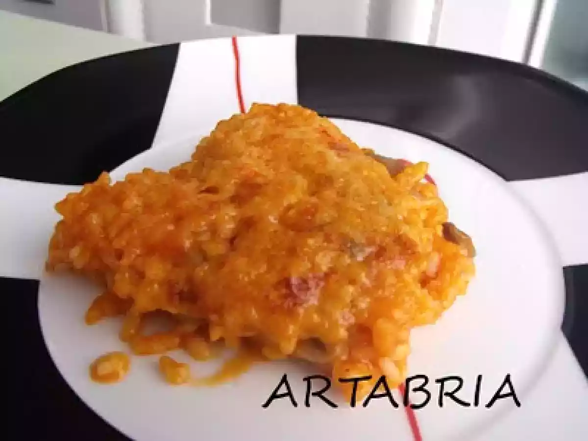 76.- Arroz gratinado con queso de Mahón - foto 3