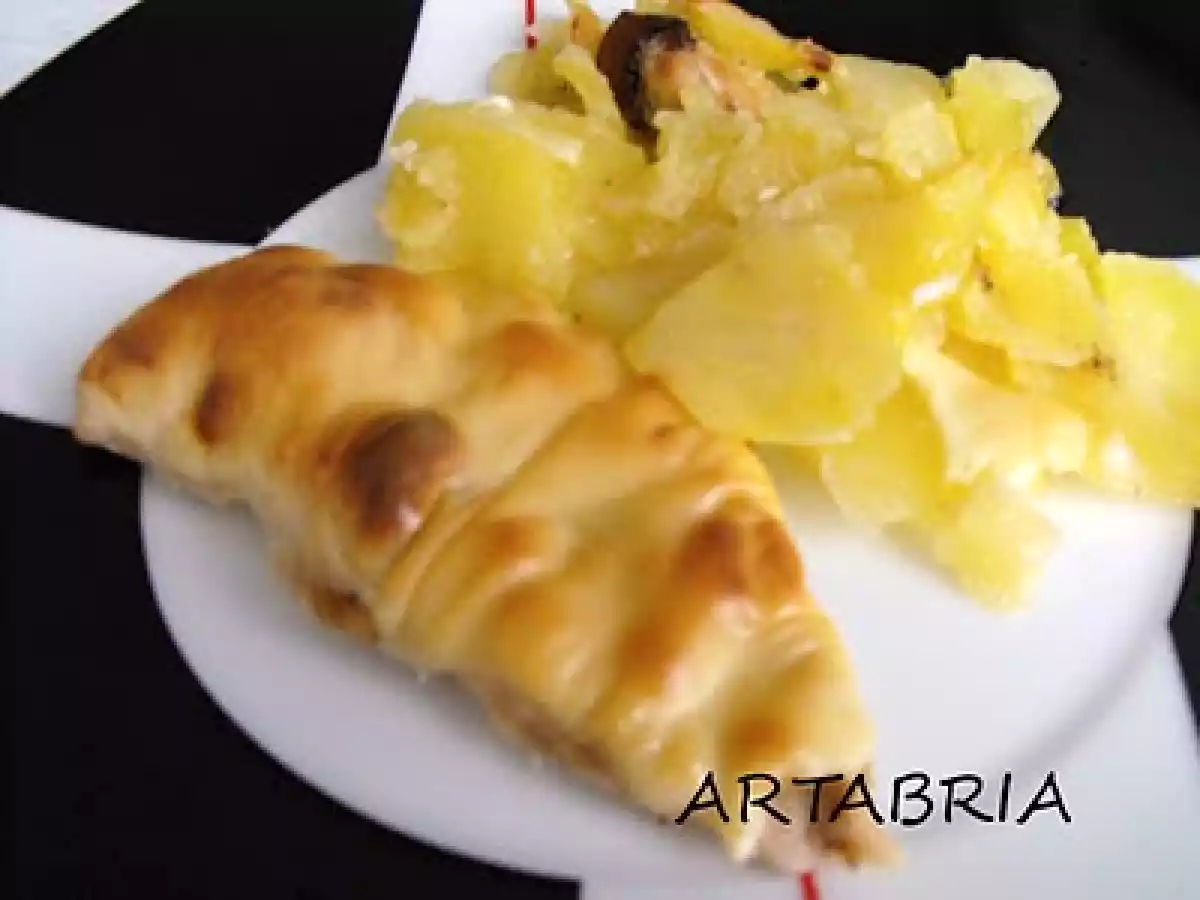 77.- Filetes de pollo con queso