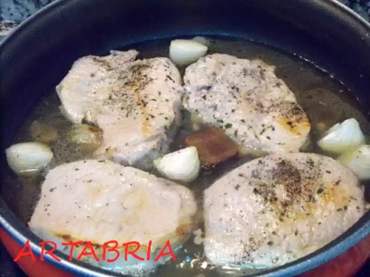 80.- Lomo de cerdo con salsa de aceitunas - foto 5