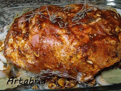 83.- jamón asado al horno - Receta Petitchef