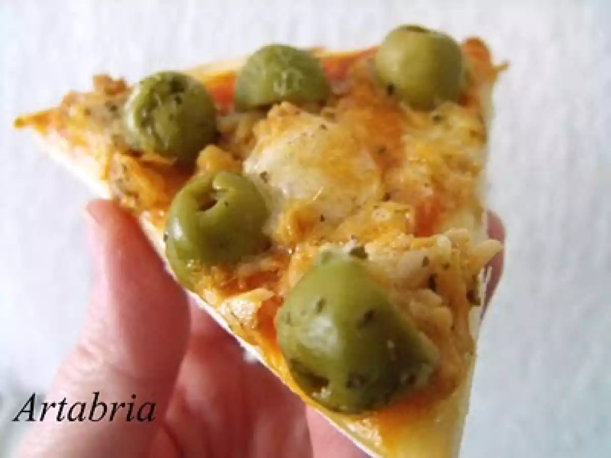 99.- Masa de pizza con cerveza - foto 3