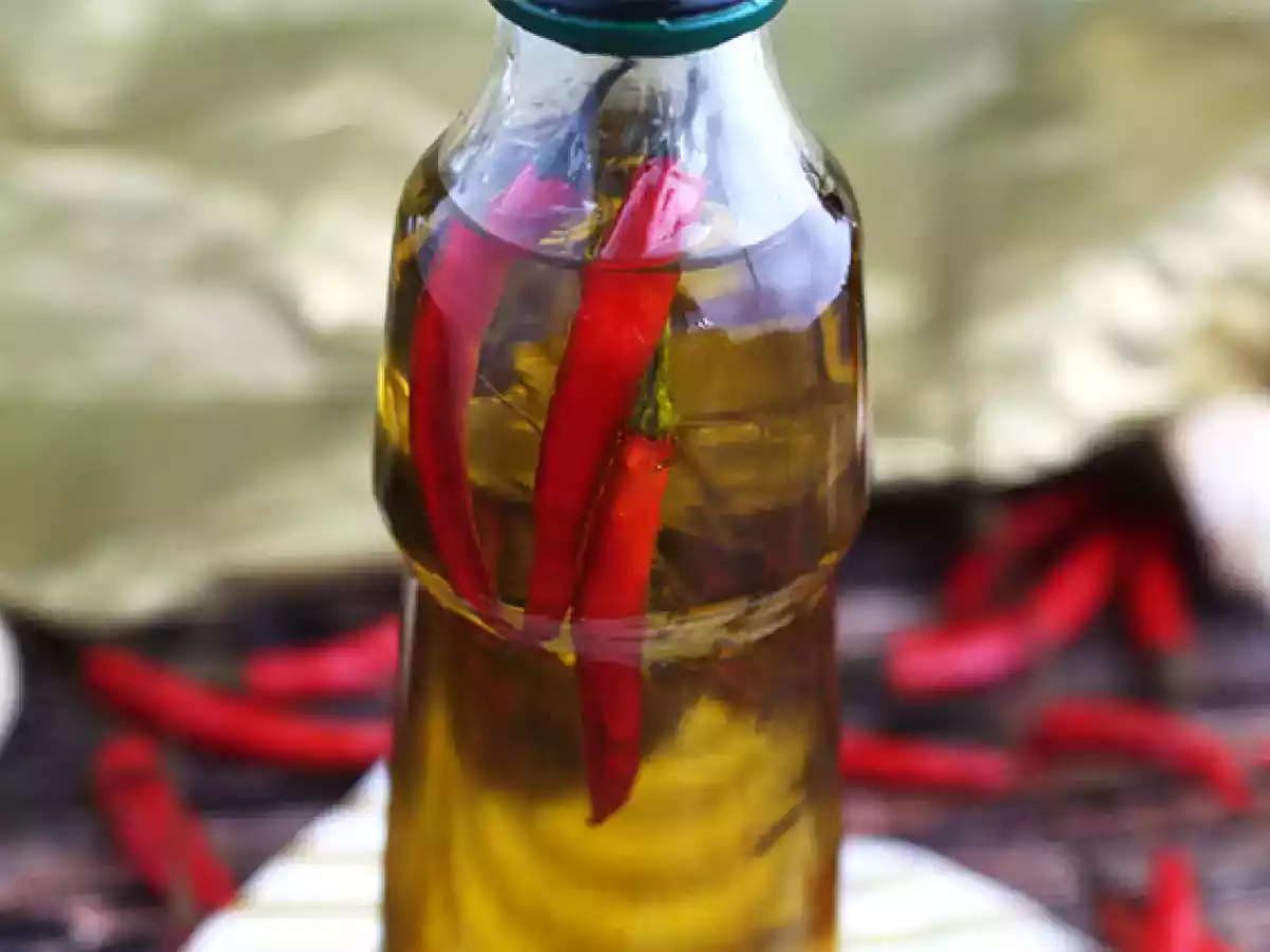 Aceite picante casero para pizzas - foto 2