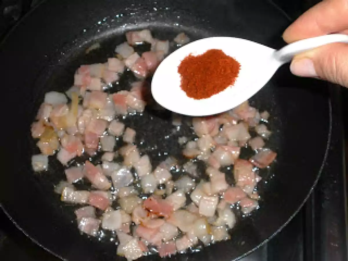 Acelgas con Bacon en Salsa de Soja - foto 4