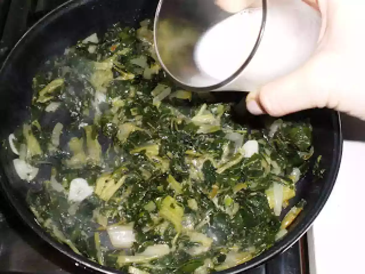 Acelgas con Bacon en Salsa de Soja - foto 5