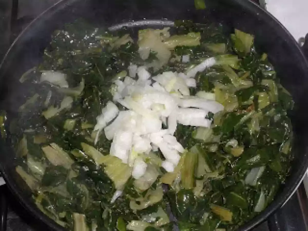 Acelgas con Bacon en Salsa de Soja - foto 6