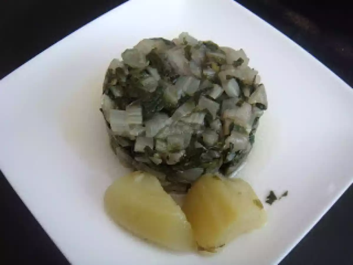 Acelgas con Patatas rehogadas