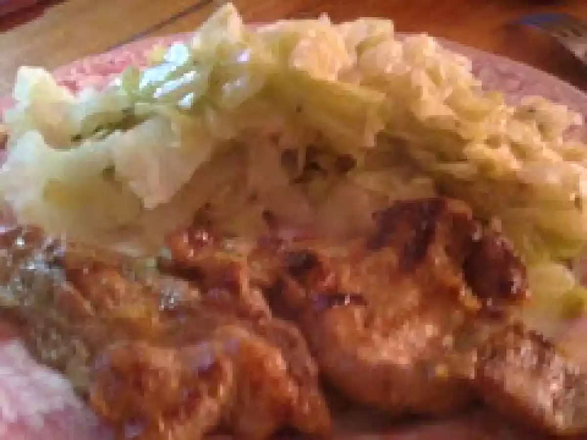 Acompañamiento de col