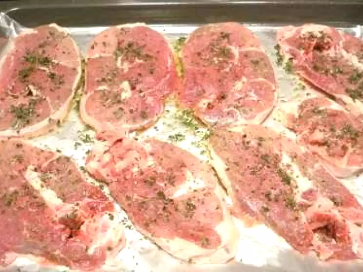 Agnello al forno con piselli (Cordero al horno con guisantes) - foto 2