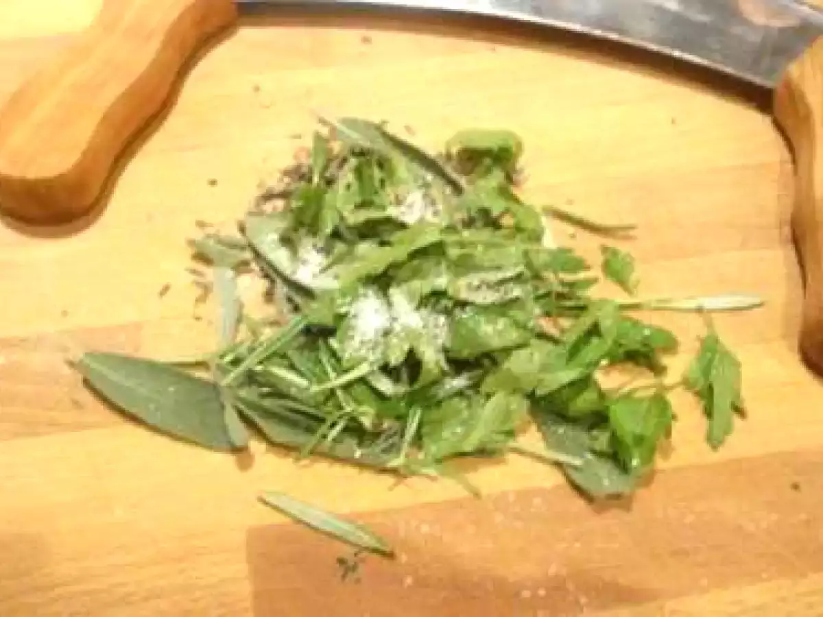 Agnello al forno con piselli (Cordero al horno con guisantes) - foto 3