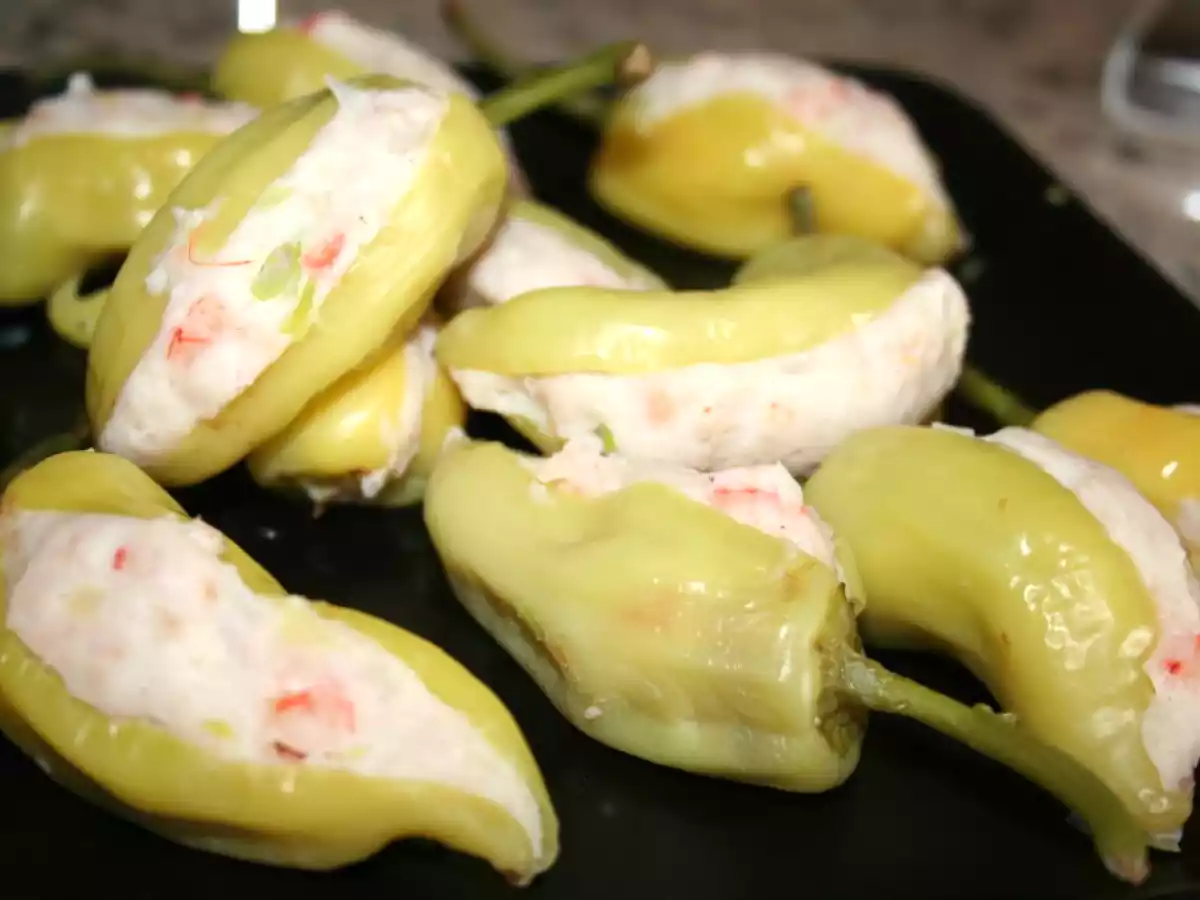 Ajíes Rellenos Al Estilo Hunan