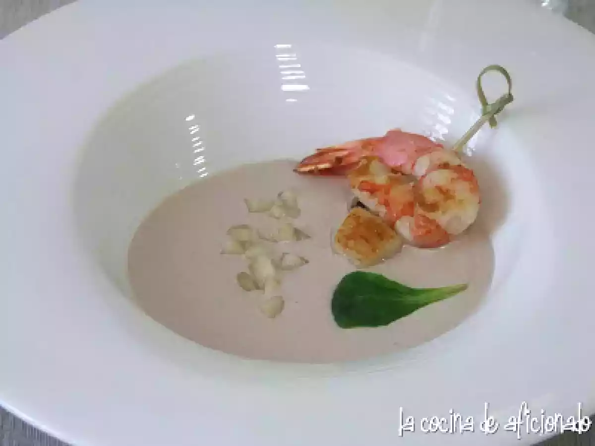 Ajoblanco de almendras y nueces - foto 2