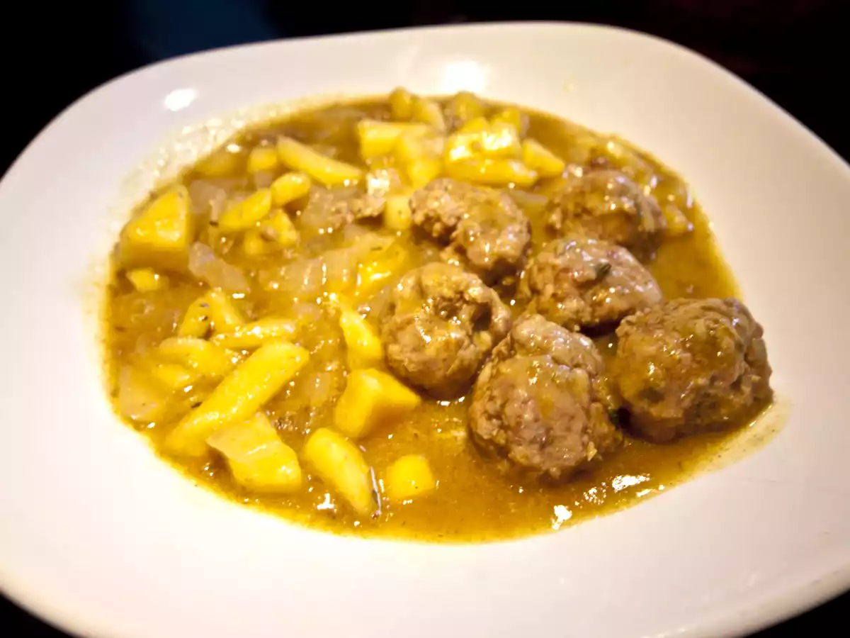 Albóndigas al curry - foto 2