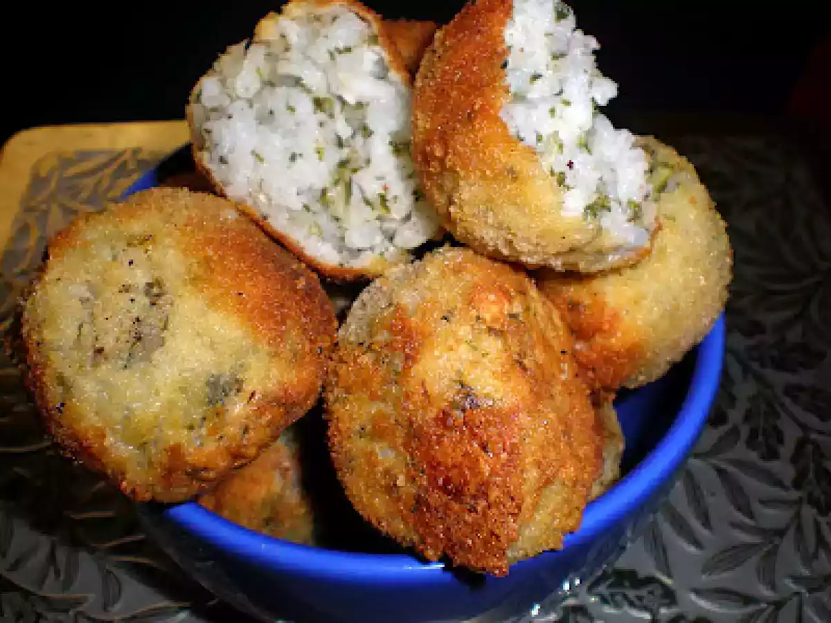 ALBÓNDIGAS DE ARROZ Y ACELGAS