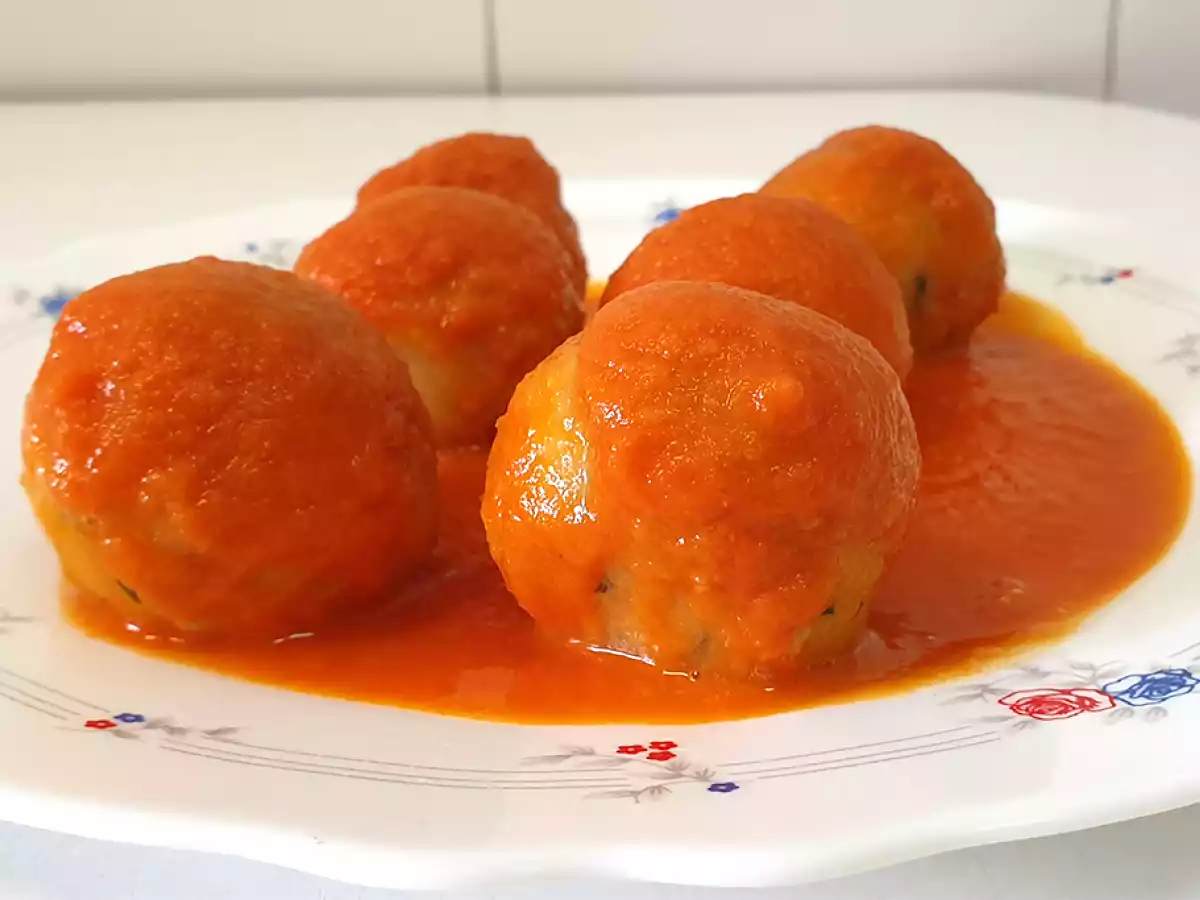 Albóndigas de bacalao