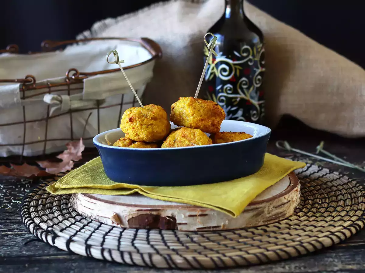 Albóndigas de calabaza en freidora de aire - foto 2