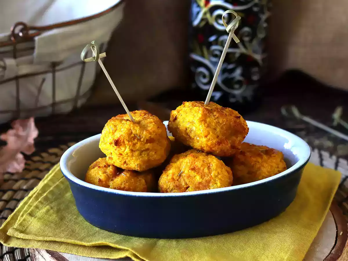 Albóndigas de calabaza en freidora de aire - foto 5