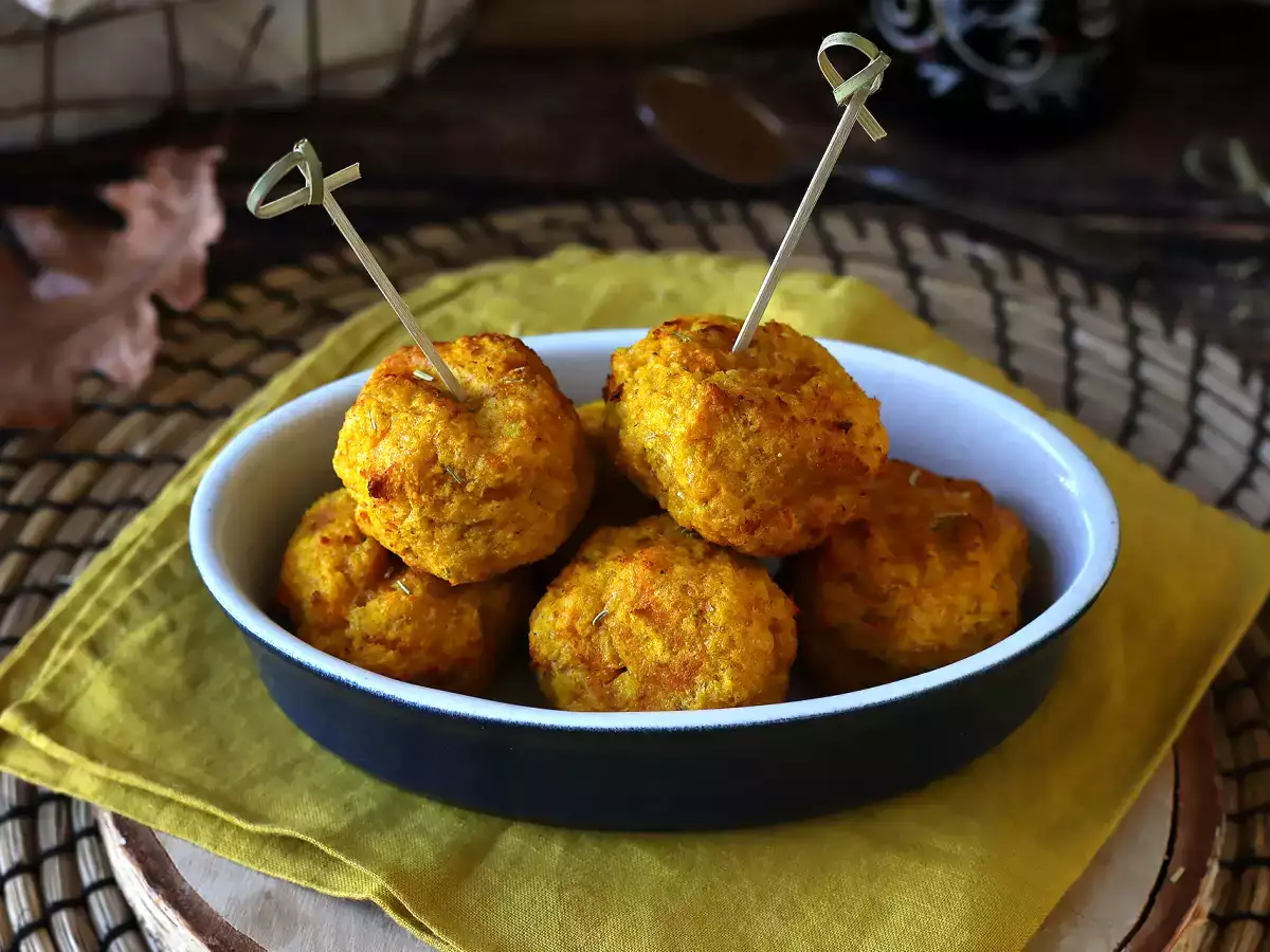 Albóndigas de calabaza en freidora de aire - foto 6