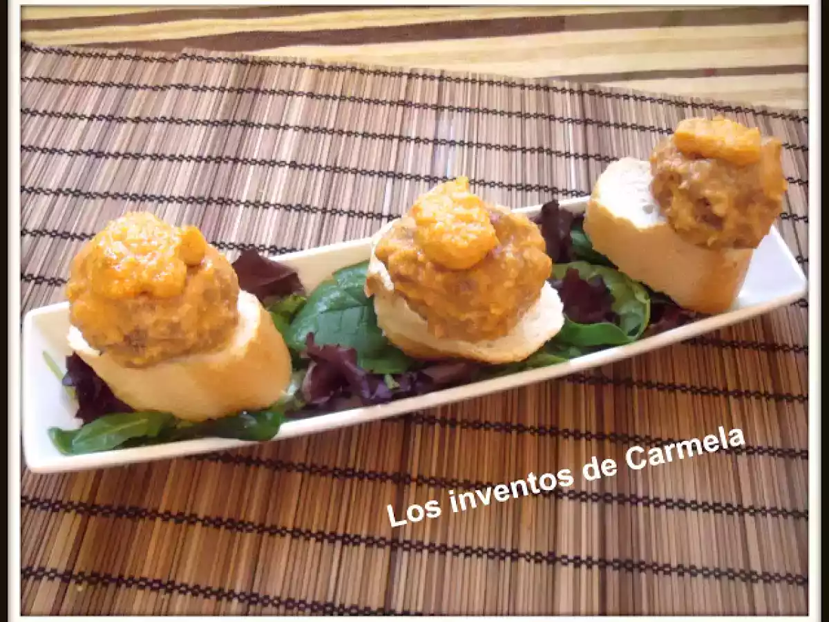 Albóndigas de carne con queso de tetilla - foto 2