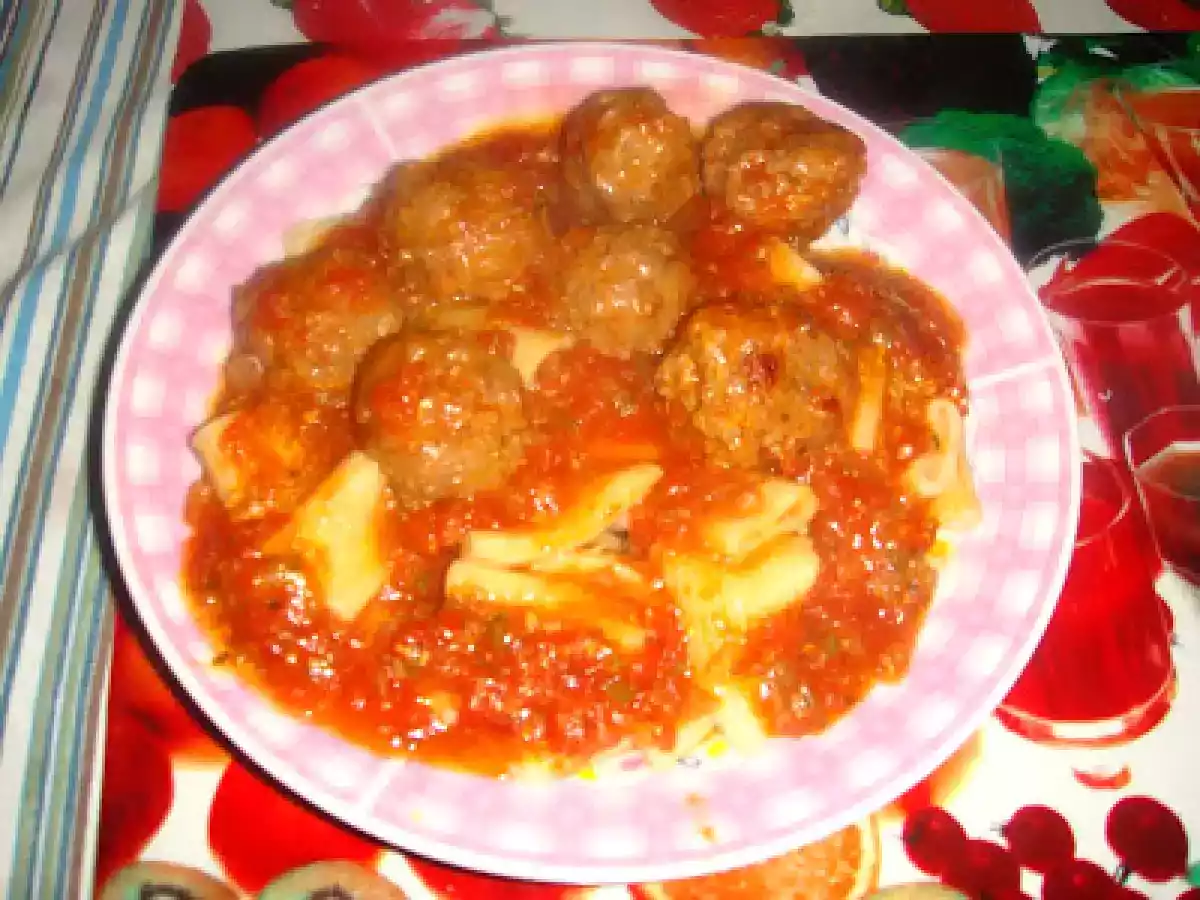 Albóndigas de carne picada al horno