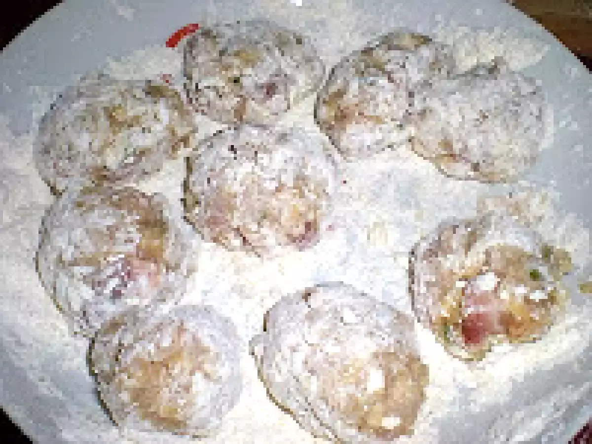 Albóndigas de cazón en amarillo. Paso a paso. - foto 7