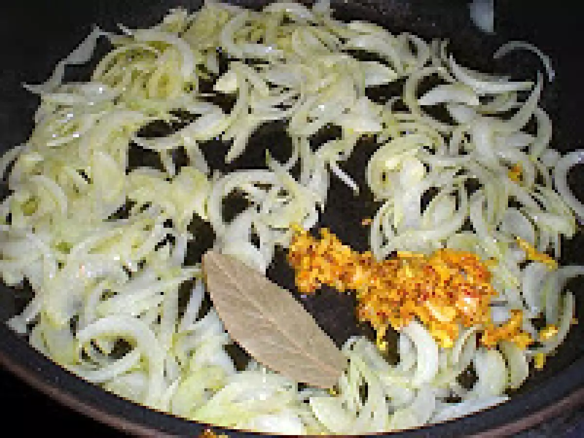 Albóndigas de cazón en amarillo. Paso a paso. - foto 12