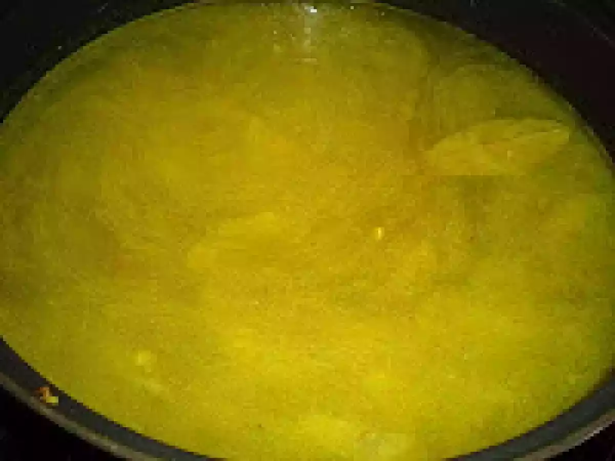 Albóndigas de cazón en amarillo. Paso a paso. - foto 14