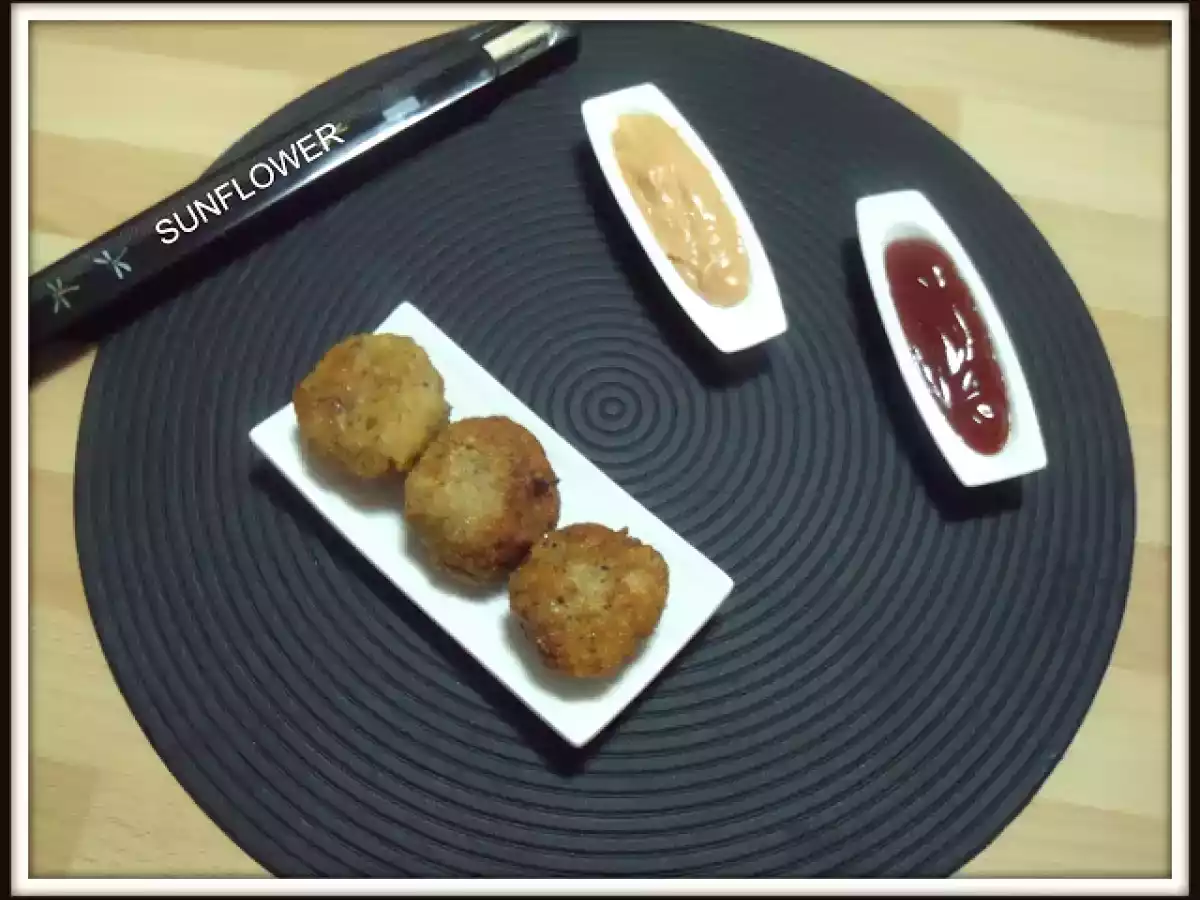 Albóndigas de cerdo y gambas