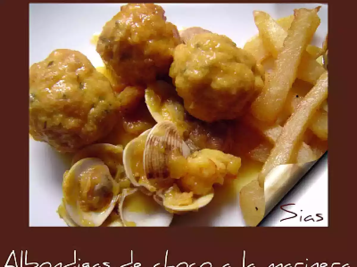 Albondigas de choco a la marinera