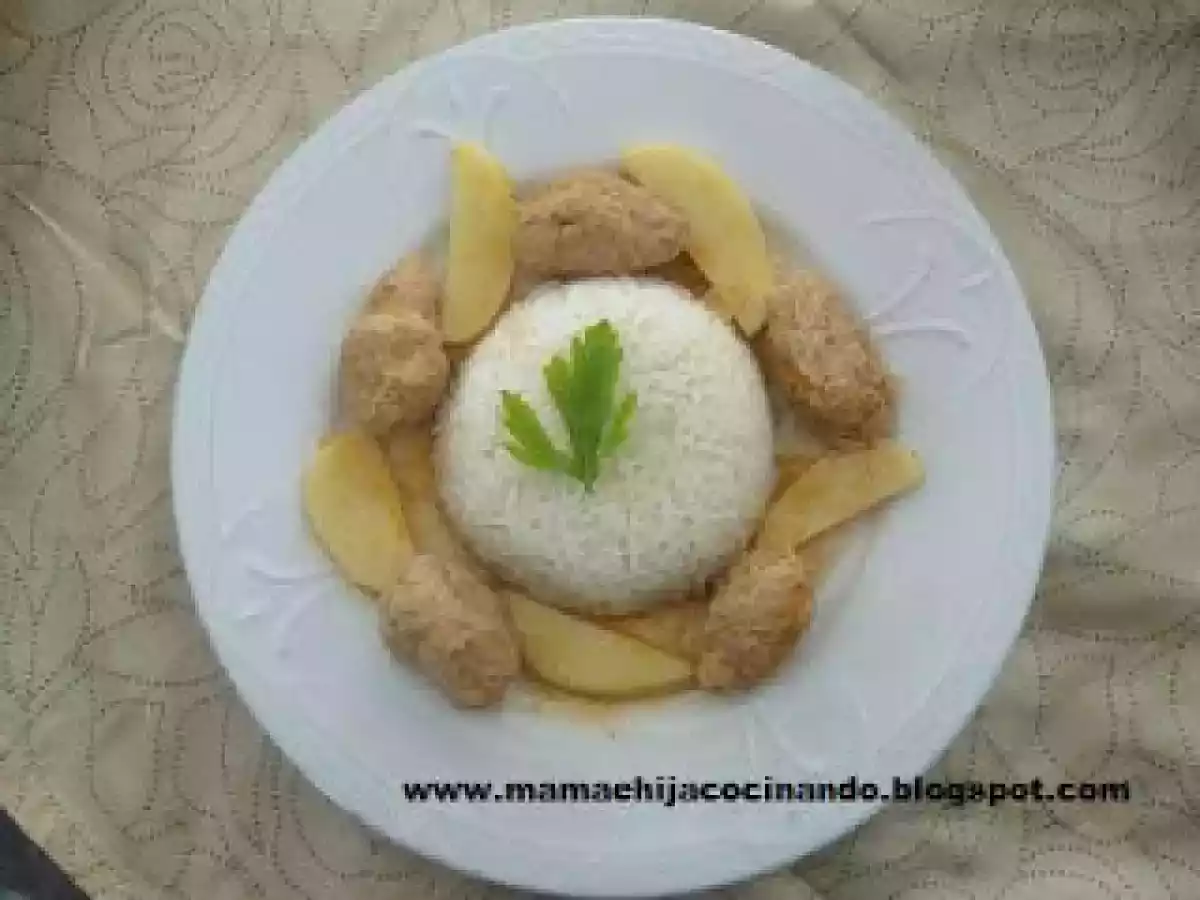 Albondigas de pavo con calabaza (zapallito) y un toque de canela - foto 2