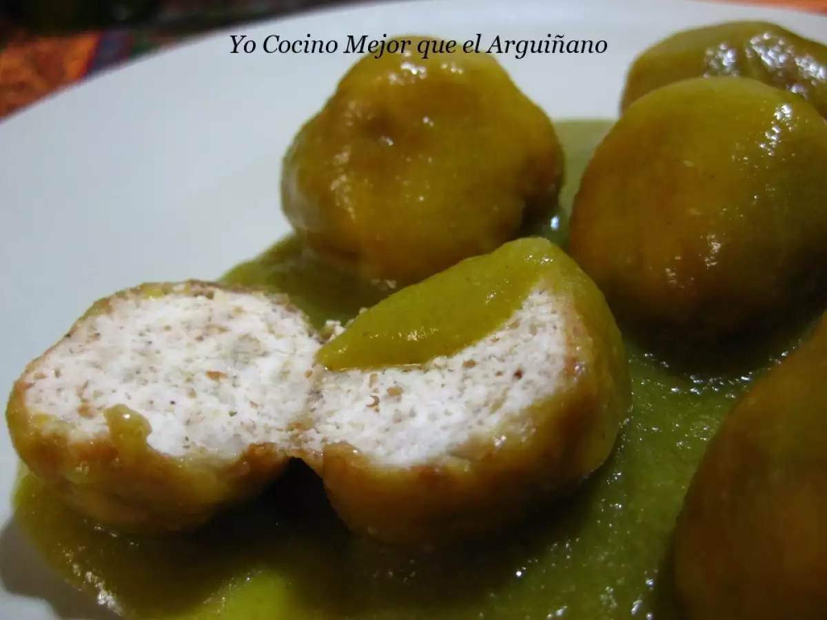 Albóndigas de Pollo en salsa de verduras - foto 2