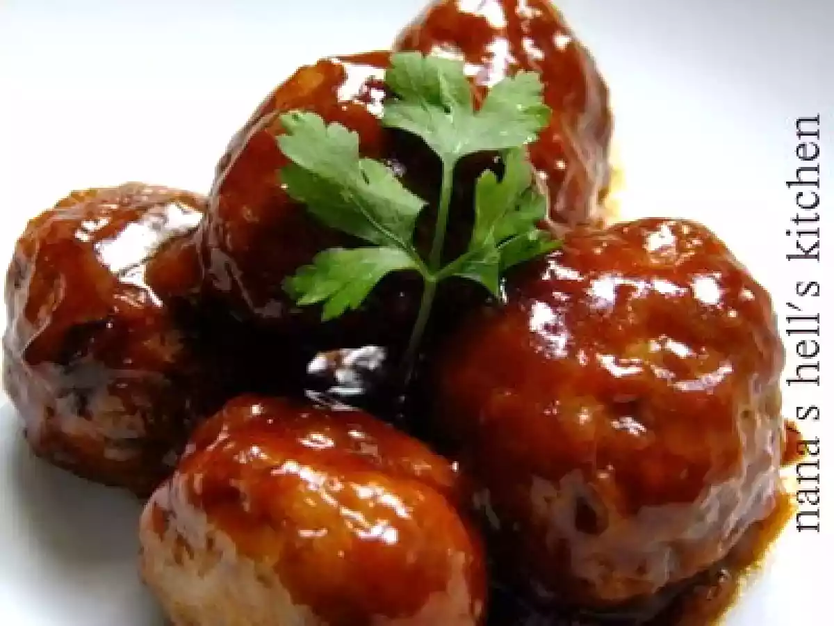 Albóndigas de pollo y boletus con salsa de soja - foto 2