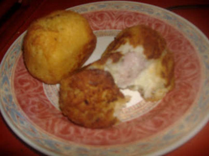 Albóndigas de puré de patata y salchicha - foto 2