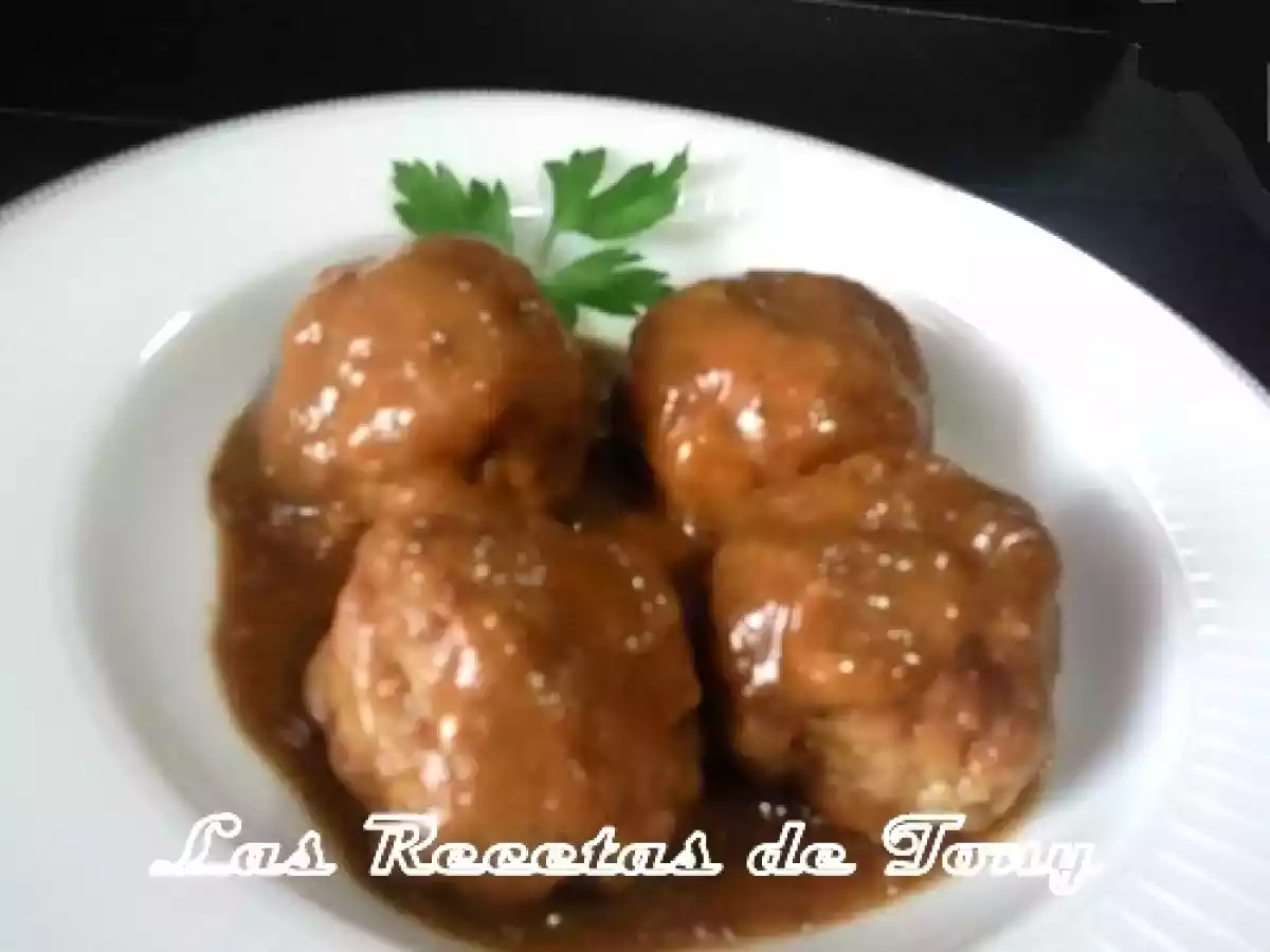 Albóndigas de ternera al oporto - foto 3