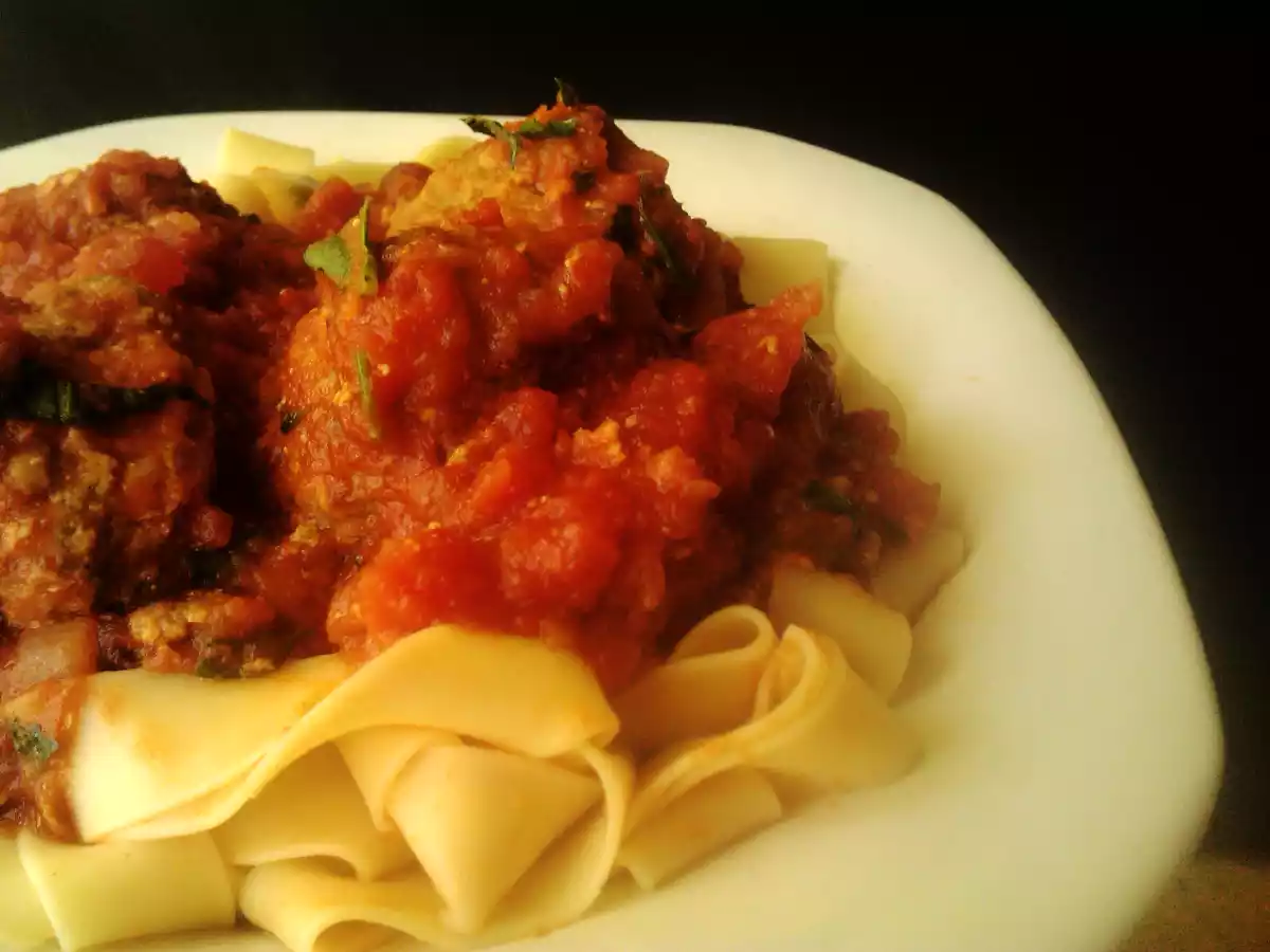 Albóndigas en salsa de tomate (receta italiana) - foto 2