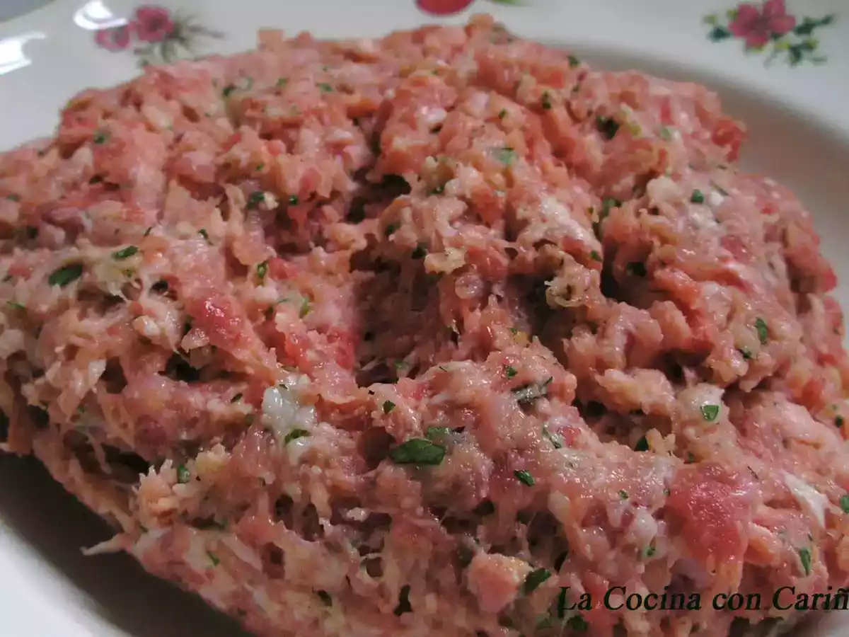 Albóndigas en salsa de zanahoria y Curry - foto 2