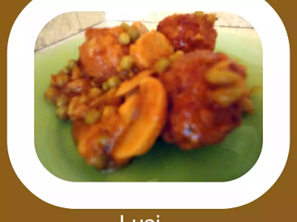 Albondigas en salsa .Olla GmC