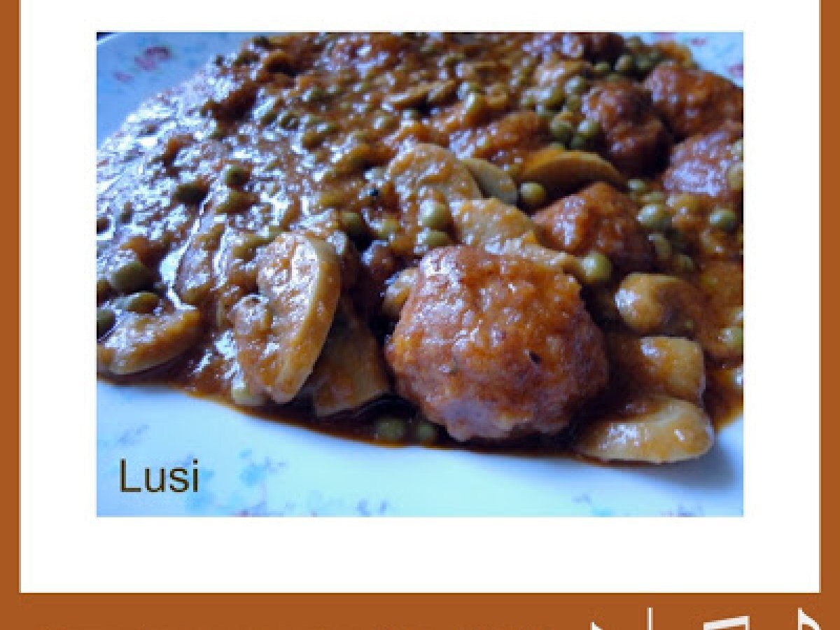 Albondigas en salsa .olla gmc Receta Petitchef