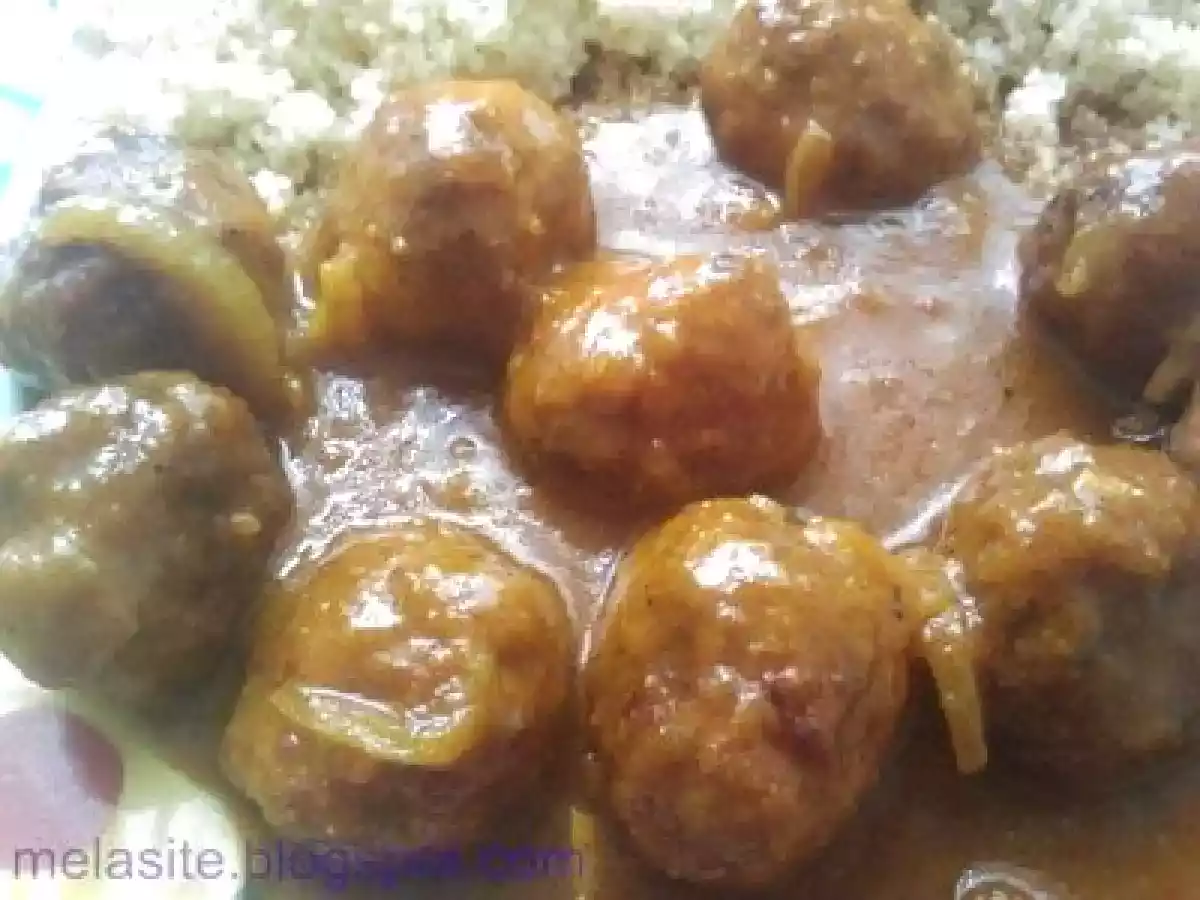 ALBONDIGAS MORISCAS DE POLLO