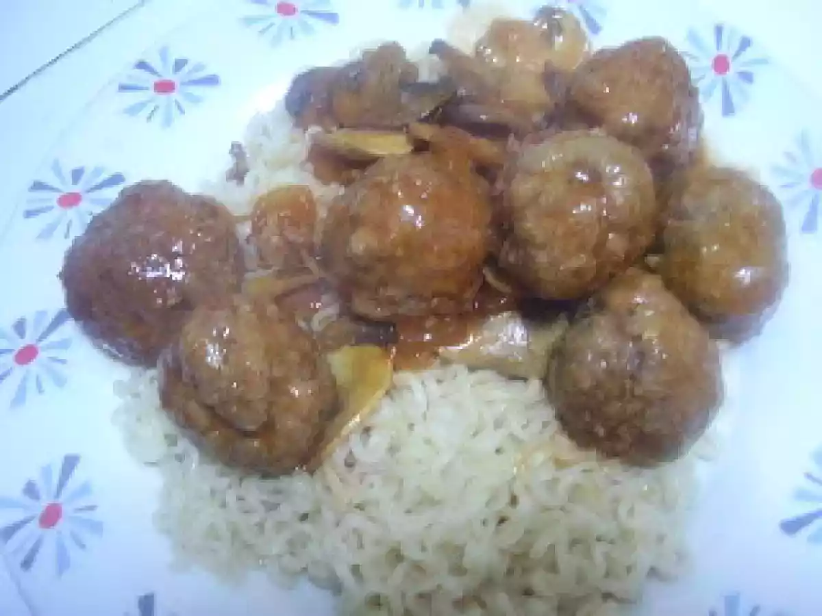 ALBÓNDIGAS PONY EN CROCKPOT, SLOW COOKER U OLLA DE COCCIÓN LENTA - foto 2