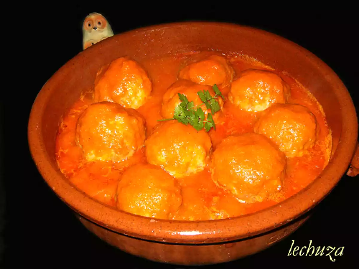 Albóndigas rellenas de coles de bruselas - foto 2