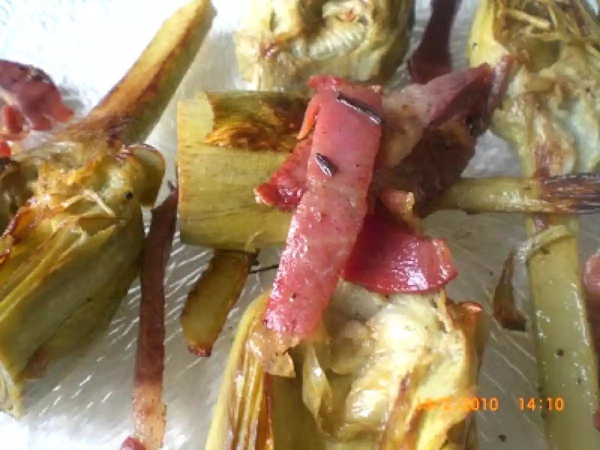 Alcachofas a la Gloria y un poco de Venecia