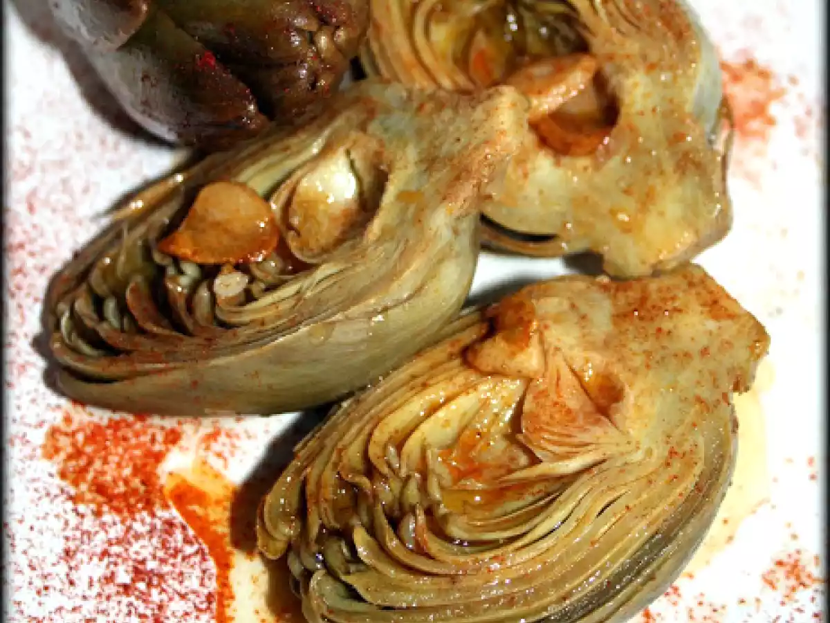 ALCACHOFAS AL AJO ARRIERO - foto 3