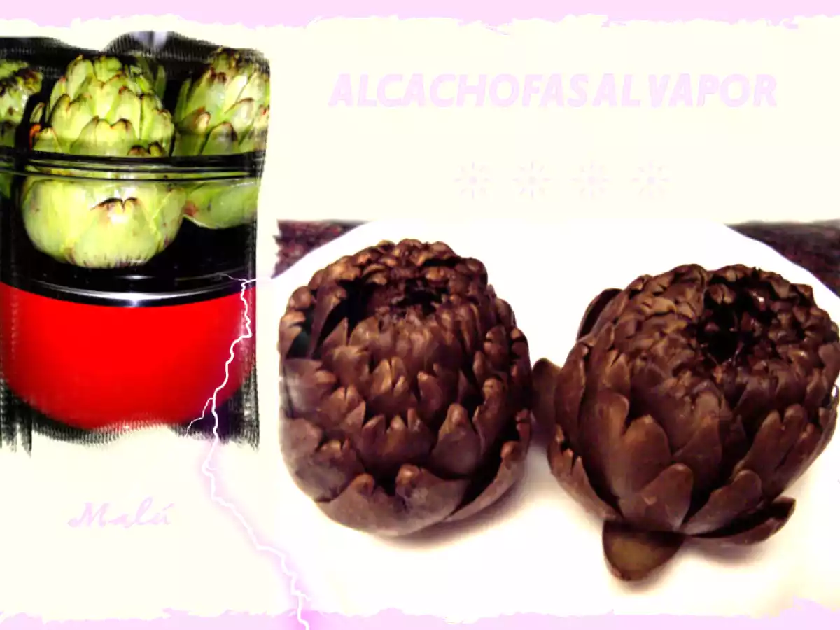 ALCACHOFAS AL VAPOR