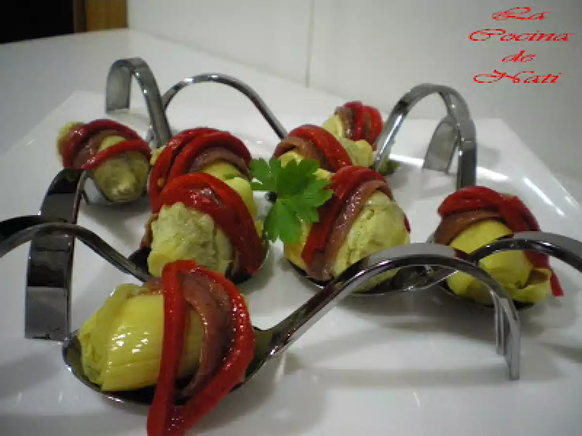 ALCACHOFAS CON ANCHOAS - foto 3