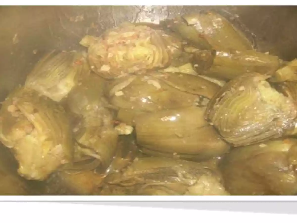 ALCACHOFAS EN VINAGRETA