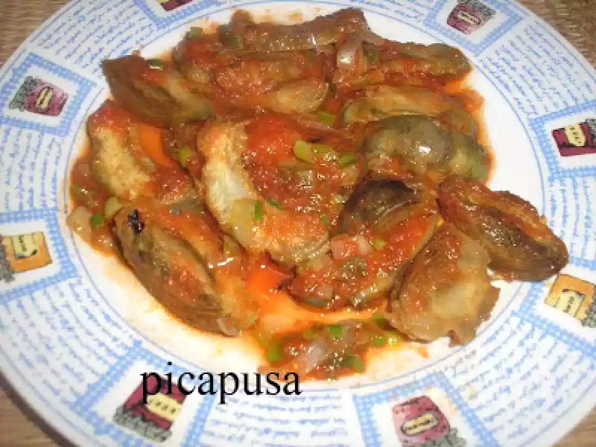 ALCACHOFAS GUISADAS AL PEDRO XIMENEZ