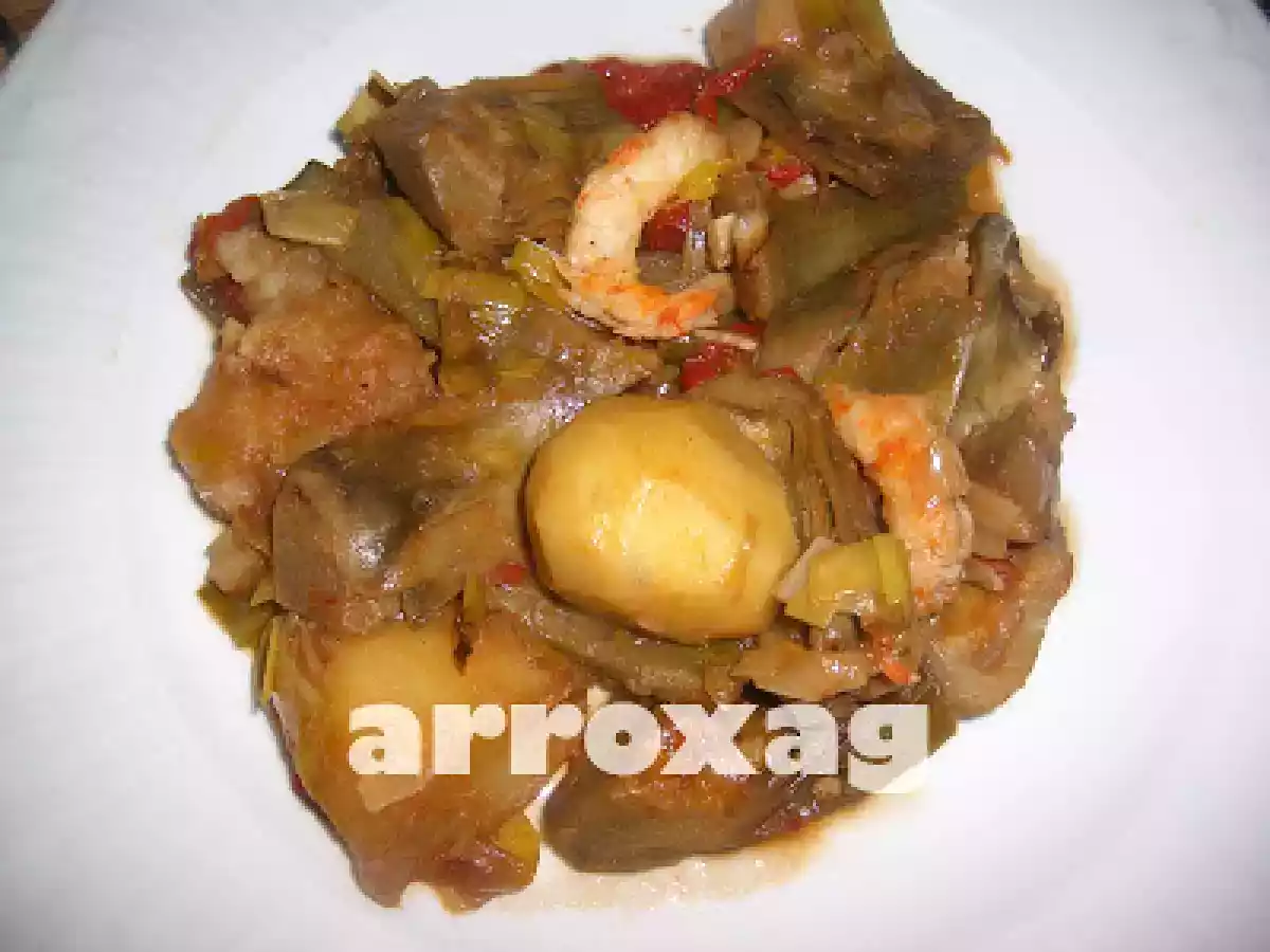 ALCACHOFAS SALTEADAS MAR Y MONTAÑA - foto 2