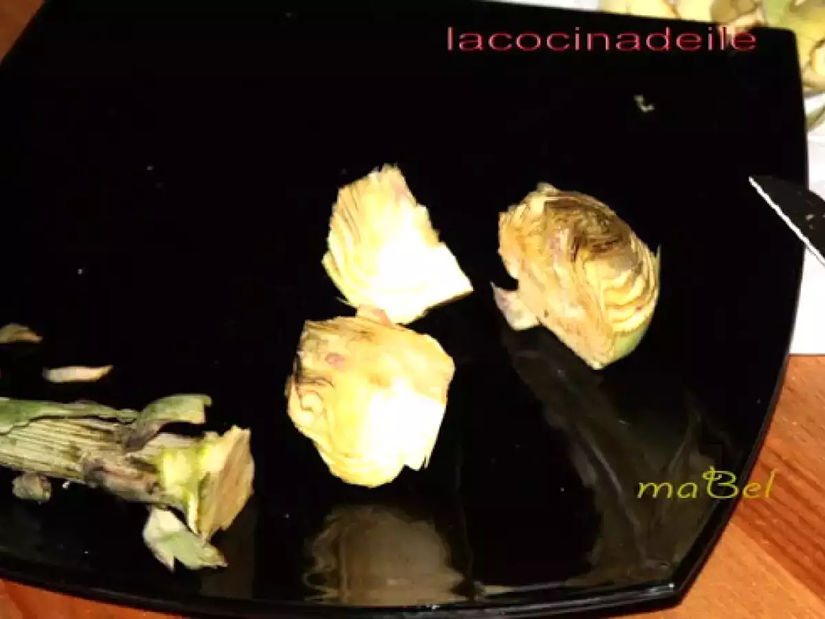 Alcauciles o alcachofas a la romana - foto 3