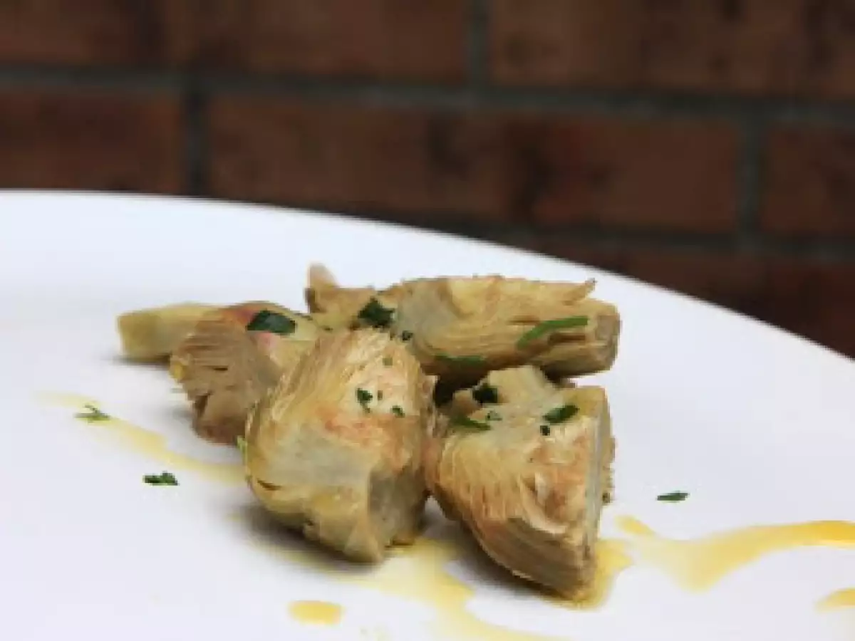 Alcauciles o alcachofas a la romana - foto 4