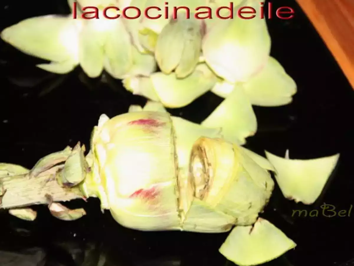 Alcauciles o alcachofas a la romana - foto 5